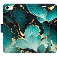 iSaprio flip case Blue Flowers 02 for iPhone 7/8/SE 2020 - Phone Cover