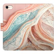 iSaprio flip pouzdro Colour Marble pro iPhone 7/8/SE 2020 - Phone Cover
