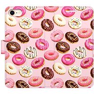iSaprio flip pouzdro Donuts Pattern 03 pro iPhone 7/8/SE 2020 - Phone Cover