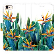 iSaprio flip pouzdro Exotic Flowers 02 pro iPhone 7/8/SE 2020 - Phone Cover