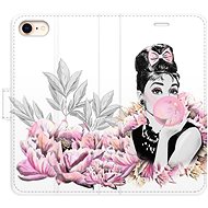 iSaprio flip case Girl with bubble for iPhone 7/8/SE 2020 - Phone Cover