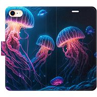 iSaprio flip case Jellyfish for iPhone 7/8/SE 2020 - Phone Cover
