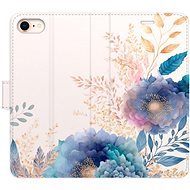 iSaprio flip pouzdro Ornamental Flowers 03 pro iPhone 7/8/SE 2020 - Phone Cover