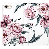 iSaprio flip pouzdro Pink Flowers pro iPhone 7/8/SE 2020 - Phone Cover