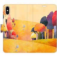 iSaprio Autumn Forest flip case for iPhone X/XS - Phone Cover