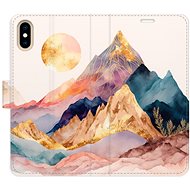 iSaprio flip pouzdro Beautiful Mountains pro iPhone X/XS - Phone Cover