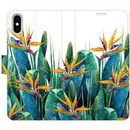 iSaprio flip puzdro Exotic Flowers 02 na iPhone X/XS - Kryt na mobil