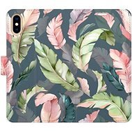 iSaprio flip pouzdro Flower Pattern 09 pro iPhone X/XS - Phone Cover
