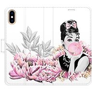 iSaprio flip case Girl with bubble for iPhone X/XS - Phone Cover