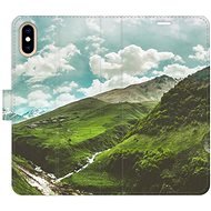 iSaprio flip pouzdro Mountain Valley pro iPhone X/XS - Phone Cover