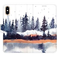 iSaprio flip pouzdro Winter 02 pro iPhone X/XS - Phone Cover