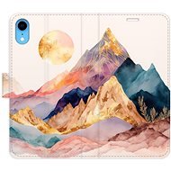 iSaprio flip pouzdro Beautiful Mountains pro iPhone XR - Phone Cover