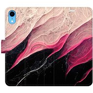 iSaprio flip pouzdro BlackPink Marble pro iPhone XR - Phone Cover
