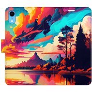 iSaprio flip puzdro Colorful Mountains 02 na iPhone XR - Kryt na mobil