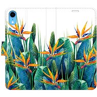 iSaprio flip pouzdro Exotic Flowers 02 pro iPhone XR - Phone Cover
