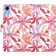 iSaprio flip pouzdro Flower Pattern 10 pro iPhone XR - Phone Cover