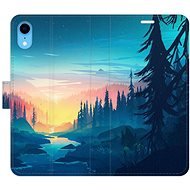iSaprio flip puzdro Magical Landscape pre iPhone XR - Kryt na mobil