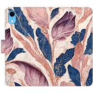 iSaprio flip pouzdro Old Leaves 02 pro iPhone XR - Phone Cover