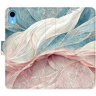 iSaprio flip pouzdro Old Leaves 03 pro iPhone XR - Phone Cover