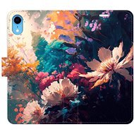 iSaprio flip pouzdro Spring Flowers pro iPhone XR - Phone Cover