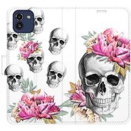 iSaprio flip pouzdro Crazy Skull pro Samsung Galaxy A03 - Phone Cover