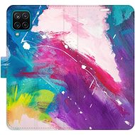 iSaprio flip pouzdro Abstract Paint 05 pro Samsung Galaxy A12 - Phone Cover