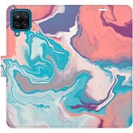 iSaprio flip pouzdro Abstract Paint 06 pro Samsung Galaxy A12 - Phone Cover