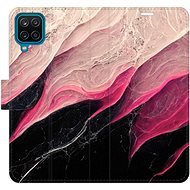 iSaprio flip pouzdro BlackPink Marble pro Samsung Galaxy A12 - Phone Cover