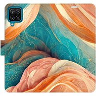 iSaprio flip pouzdro Blue and Orange pro Samsung Galaxy A12 - Phone Cover