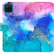 iSaprio flip case BluePink Paint for Samsung Galaxy A12 - Phone Cover