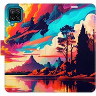 iSaprio flip case Colorful Mountains 02 for Samsung Galaxy A12 - Phone Cover