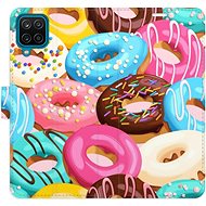 iSaprio flip pouzdro Donuts Pattern 02 pro Samsung Galaxy A12 - Phone Cover