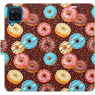 iSaprio flip pouzdro Donuts Pattern pro Samsung Galaxy A12 - Phone Cover