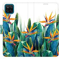 iSaprio flip pouzdro Exotic Flowers 02 pro Samsung Galaxy A12 - Phone Cover