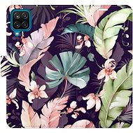 iSaprio flip pouzdro Flower Pattern 08 pro Samsung Galaxy A12 - Phone Cover