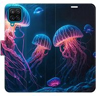 iSaprio flip pouzdro Jellyfish pro Samsung Galaxy A12 - Phone Cover