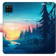 iSaprio flip pouzdro Magical Landscape pro Samsung Galaxy A12 - Phone Cover