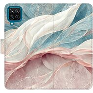 iSaprio flip pouzdro Old Leaves 03 pro Samsung Galaxy A12 - Phone Cover