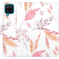 iSaprio flip pouzdro Ornamental Flowers pro Samsung Galaxy A12 - Phone Cover