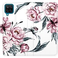 iSaprio flip pouzdro Pink Flowers pro Samsung Galaxy A12 - Phone Cover