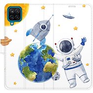 iSaprio flip pouzdro Space 06 pro Samsung Galaxy A12 - Phone Cover