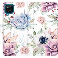 iSaprio flip case Succulents Pattern for Samsung Galaxy A12 - Phone Cover
