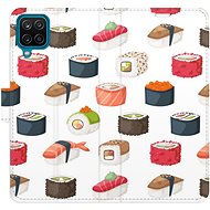 iSaprio flip pouzdro Sushi Pattern 02 pro Samsung Galaxy A12 - Phone Cover