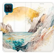 iSaprio flip pouzdro Winter in the Mountains pro Samsung Galaxy A12 - Phone Cover