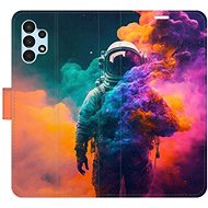 iSaprio flip case Astronaut in Colours 02 for Samsung Galaxy A13 / A13 5G - Phone Cover