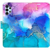 iSaprio flip pouzdro BluePink Paint pro Samsung Galaxy A13 / A13 5G - Phone Cover