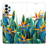 iSaprio flip pouzdro Exotic Flowers 02 pro Samsung Galaxy A13 / A13 5G - Phone Cover