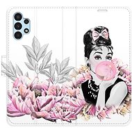 iSaprio flip pouzdro Girl with bubble pro Samsung Galaxy A13 / A13 5G - Phone Cover