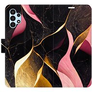 iSaprio flip pouzdro Gold Pink Marble 02 pro Samsung Galaxy A13 / A13 5G - Phone Cover