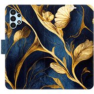 iSaprio flip case GoldBlue for Samsung Galaxy A13 / A13 5G - Phone Cover